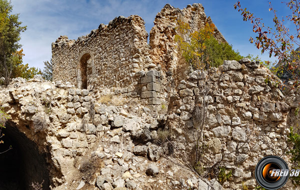 Ruines de la Chapelle Saint-André.
