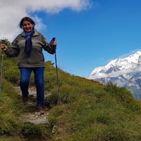 Balcon sur le Mont-Blanc.