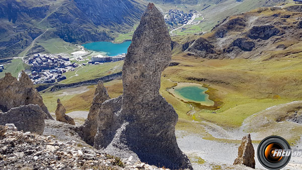 Tignes dans la vallée