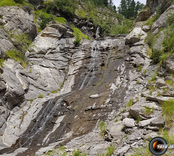 Cascade dans la Combe de Romaranche