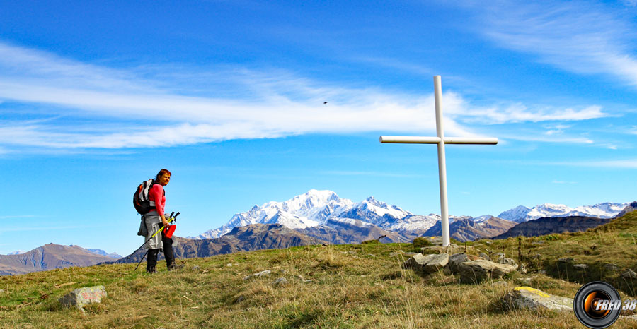 Au col de la Bathie