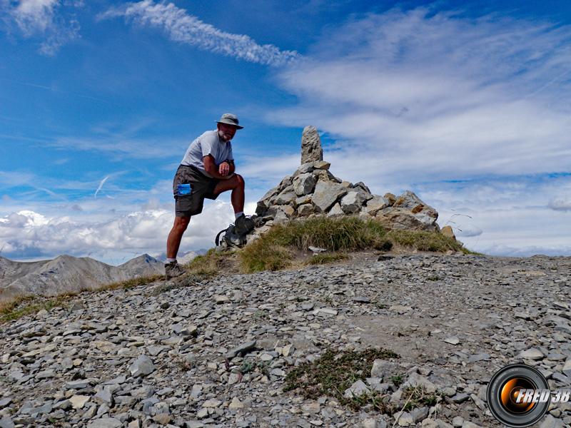 Le cairn du sommet.