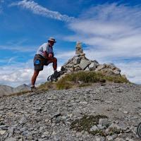 Le cairn du sommet.