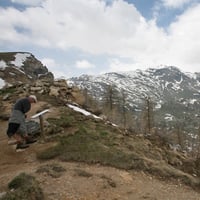En fond la cime de Chanvrairée.