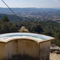 Belle vue sur la vallée du Rhône.