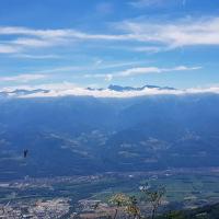 Le Grésivaudan et la chaine de Belledonne.