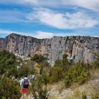Arrivée au belvédère.