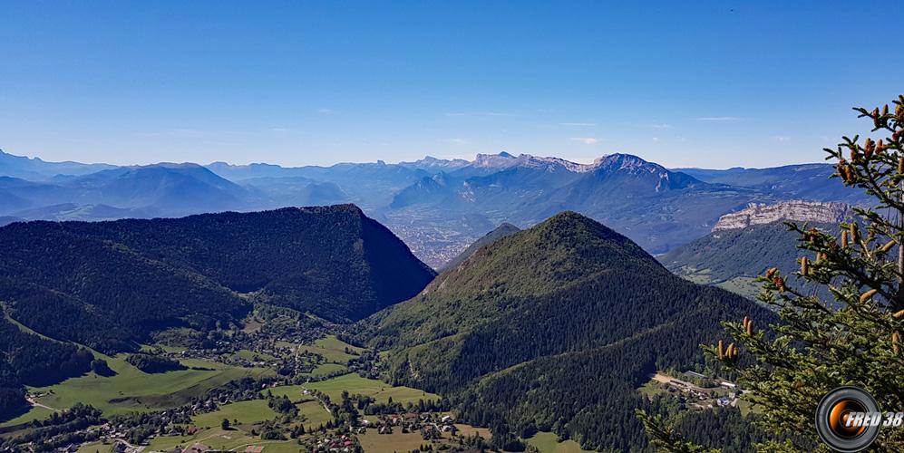 Vue du belvédère.