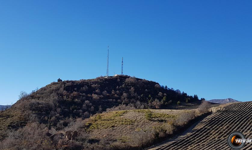 Vue sur la chapelle.