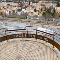 Le belvédère sur la Bléone.