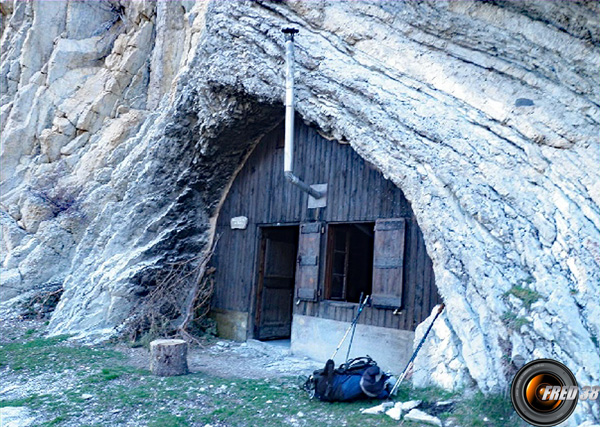 Le sympathique refuge ONF de Boulès.