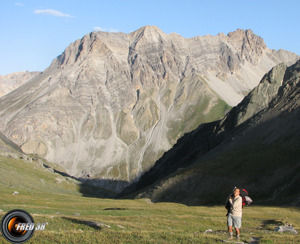 En montant vers le col de rubren.