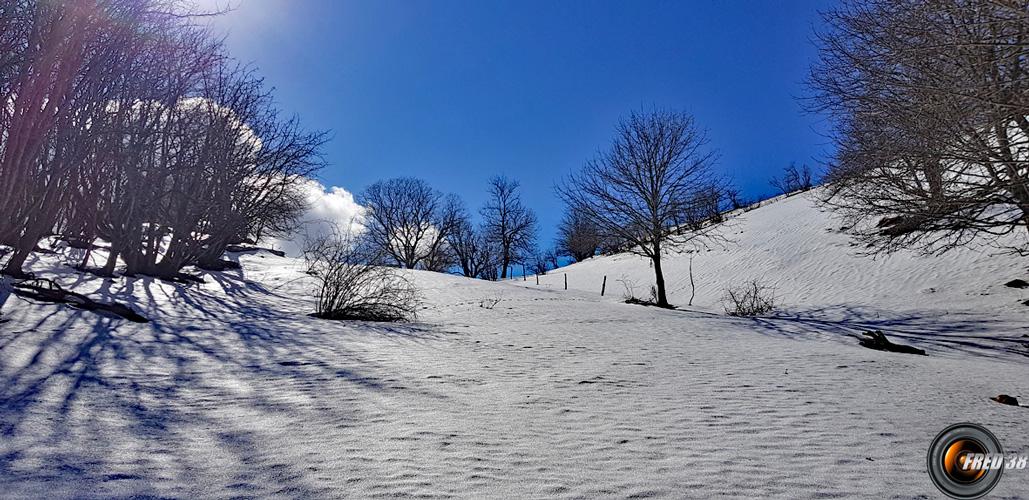 Arrivée à En Pryse.