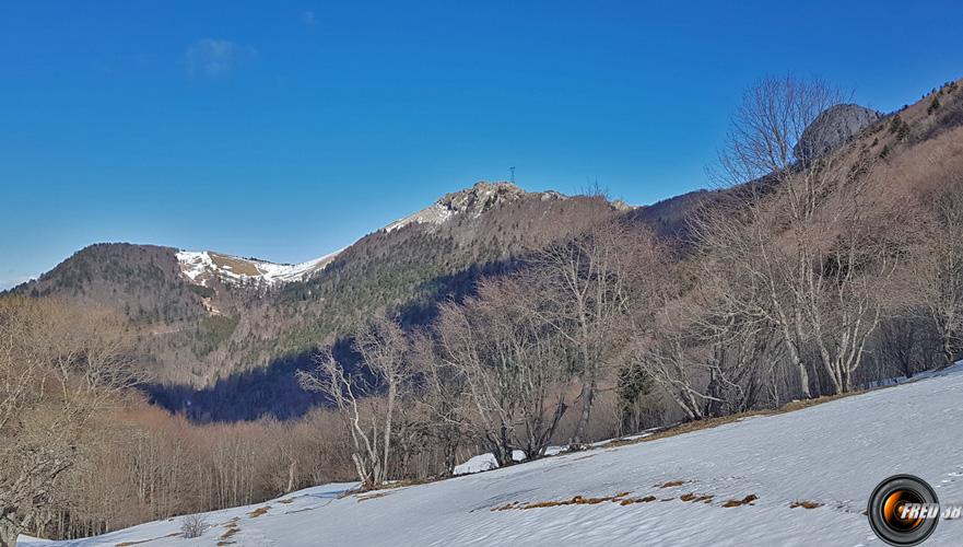 Le Grand Colombier vu d'En Pryse.