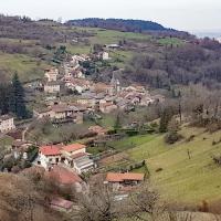 Vue sur l'Abergement de Varey.