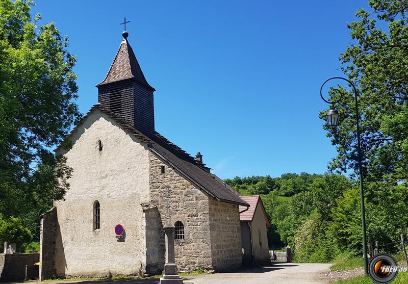 L'église d'Evosges.