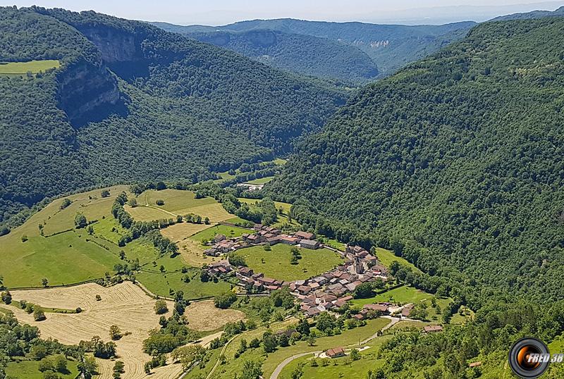 Village d'Oncieu.