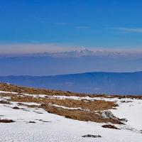 Vue vers le Mont-Blanc.