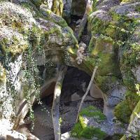 Le pont naturel des Tines.