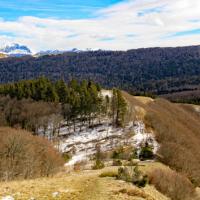 La crête en direction du col de Vassieux.