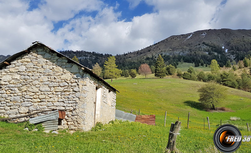 Au pied de la Grisonnière.