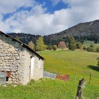Au pied de la Grisonnière.