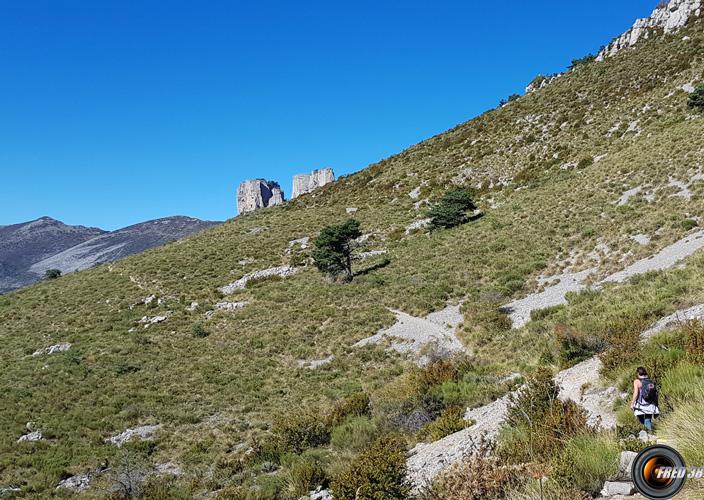 Vue de Colle Bernaiche.