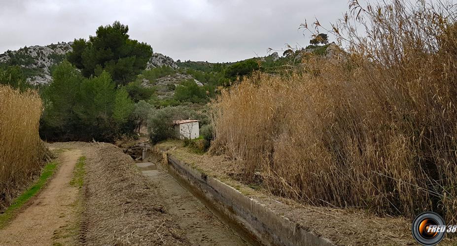 Traversée du petit canal.