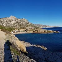 La calanque de Marseilleveyre.