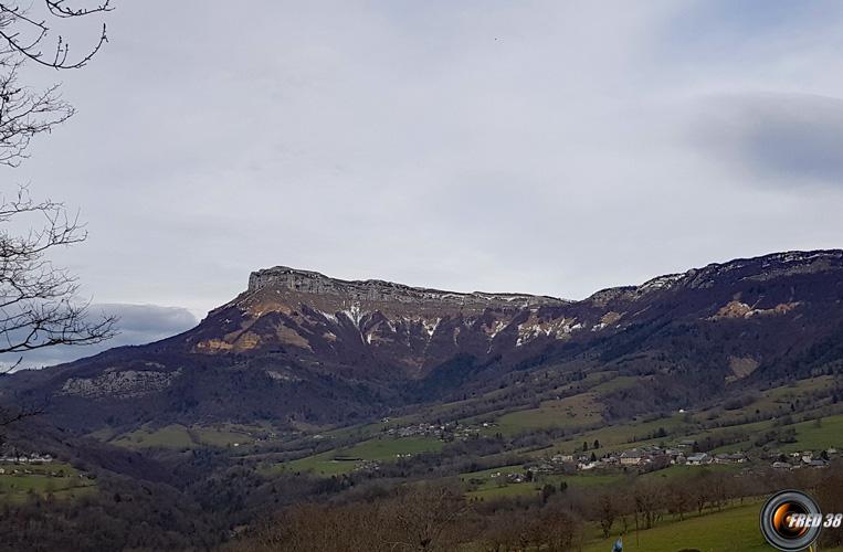 Vue sur le margeriaz