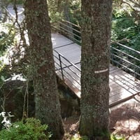 Passerelle sur le Nant de Tré la Tête.