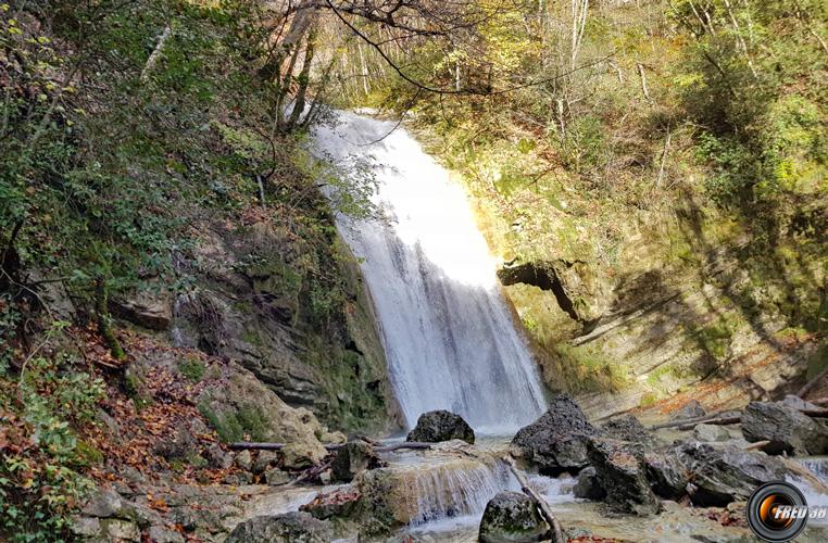 Cascade de la Gouille Michel.