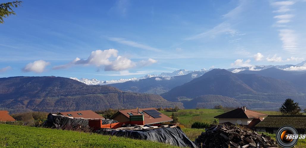 Belledonne vue de de Montalieu.