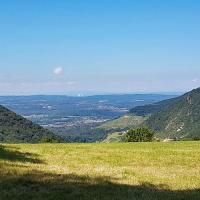Vue sur la plaine de l'Ain.