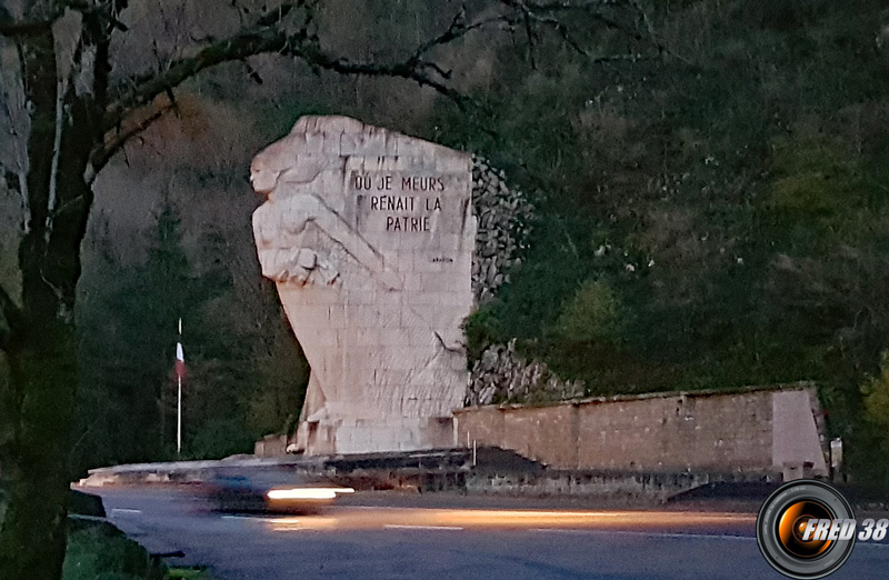 Monument à la résistance.