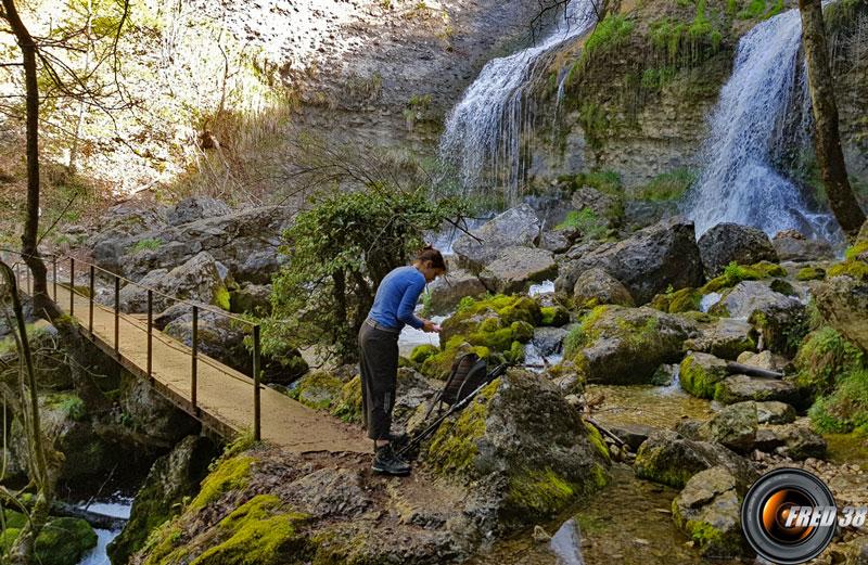 La passerelle.