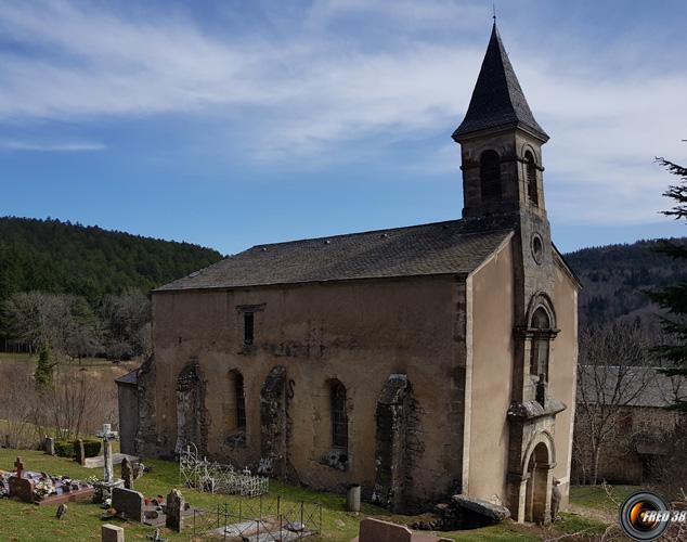 L'église de Saint-Sauveur.