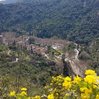 Vue sur Saint-Guilhem le Désert.