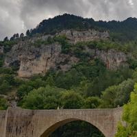 Le pont à Sainte Enimie.