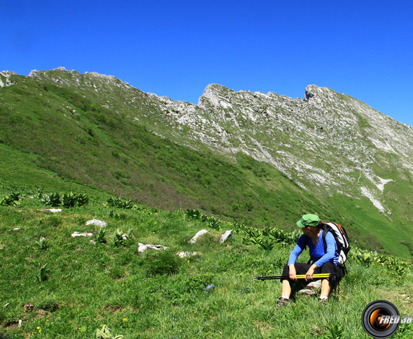 Au pied de la Dent d'Arclusaz