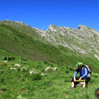 Au pied de la Dent d'Arclusaz