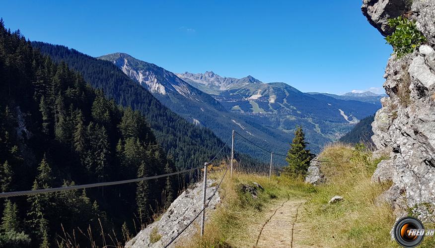 Point de vue côté Champagny en Vanoise.