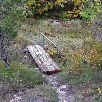La passerelle.