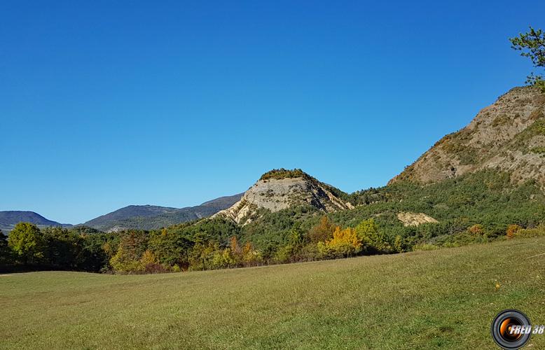 Vue du départ.