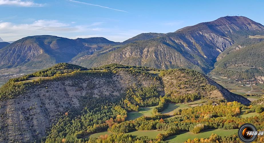 Vue sur la vallée.