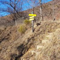 Montée vers la carrière de gypse.