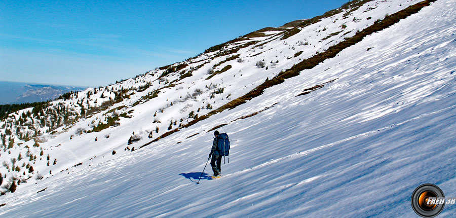 Sous le col de la Perche.