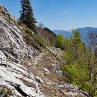 La traversée de la barre rocheuse.