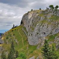 Le sentier au départ