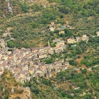 Magnifique point de vue sur Saorges,.